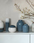 Lave Home Nek Vase Bleu Uni Large