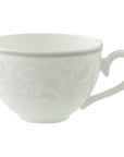 Grey Pearl Coffee/Teacup & Saucer – Set of 6