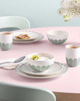 Fleur Vert Cereal Bowl 14cm