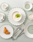 Fleur Vert Cereal Bowl 14cm