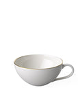 Anmut Gold Teacup & Saucer – Set of 6