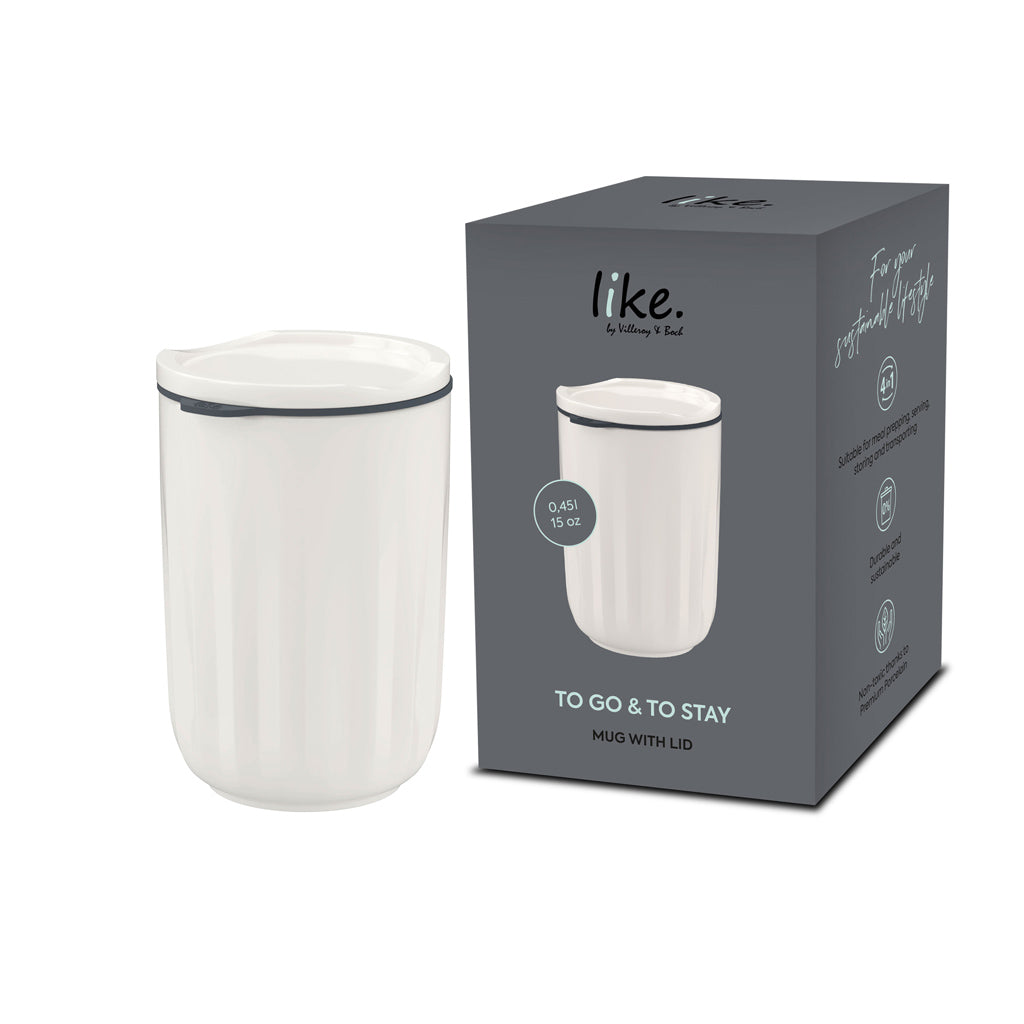 ToGo &amp; To Stay Mug With Lid 450 ml