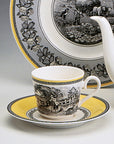 Audun Ferme Coffee/Teacup & Saucer – Set of 6