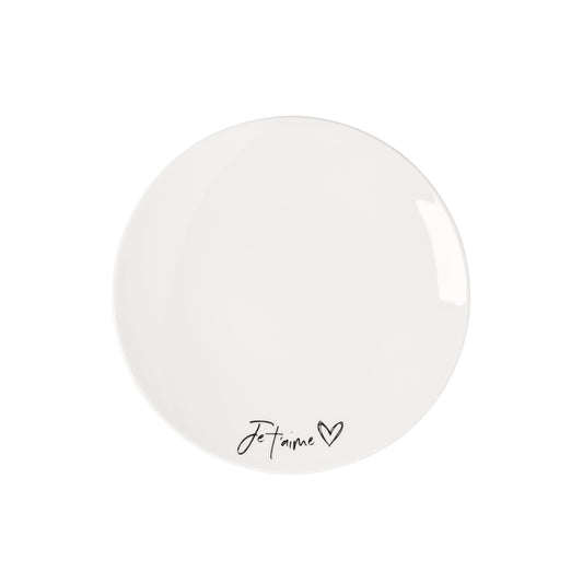 Statement Salad plate Je t'aime 21cm