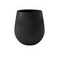 Manufacture Collier noir Vase Carré large 20cm