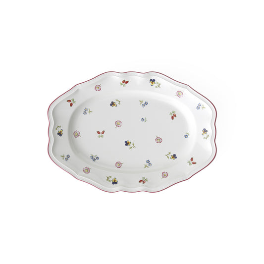 Petite Fleur Oval Plate 37cm