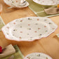 Petite Fleur Oval Plate 37cm