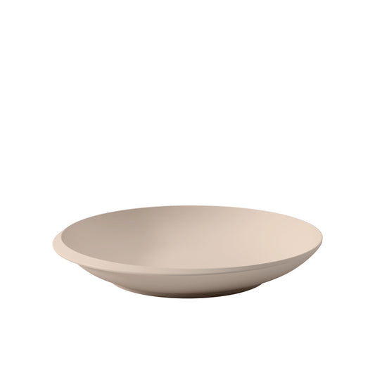 NewMoon Beige Bowl Flat 29cm