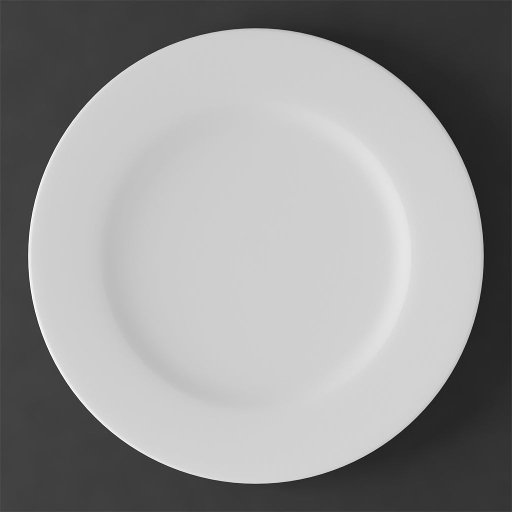 White Pearl Buffét-/Gourmet plate 30cm