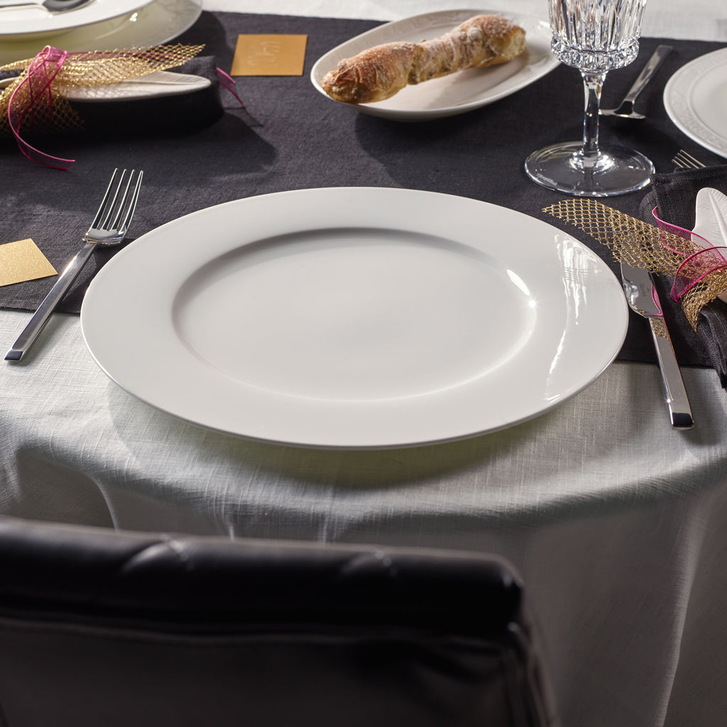 White Pearl Buffét-/Gourmet plate 30cm