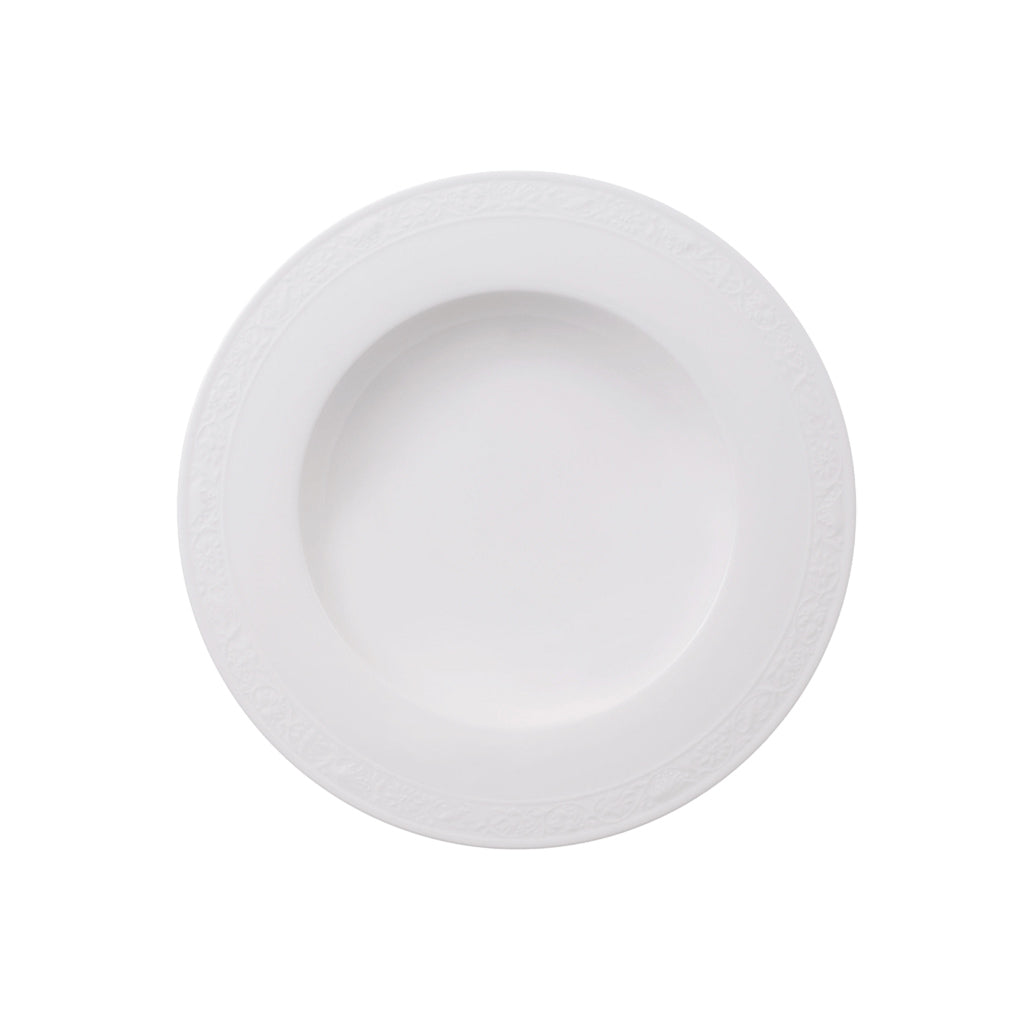 White Pearl Deep Plate 24cm