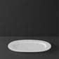 White Pearl Oval platter 35cm