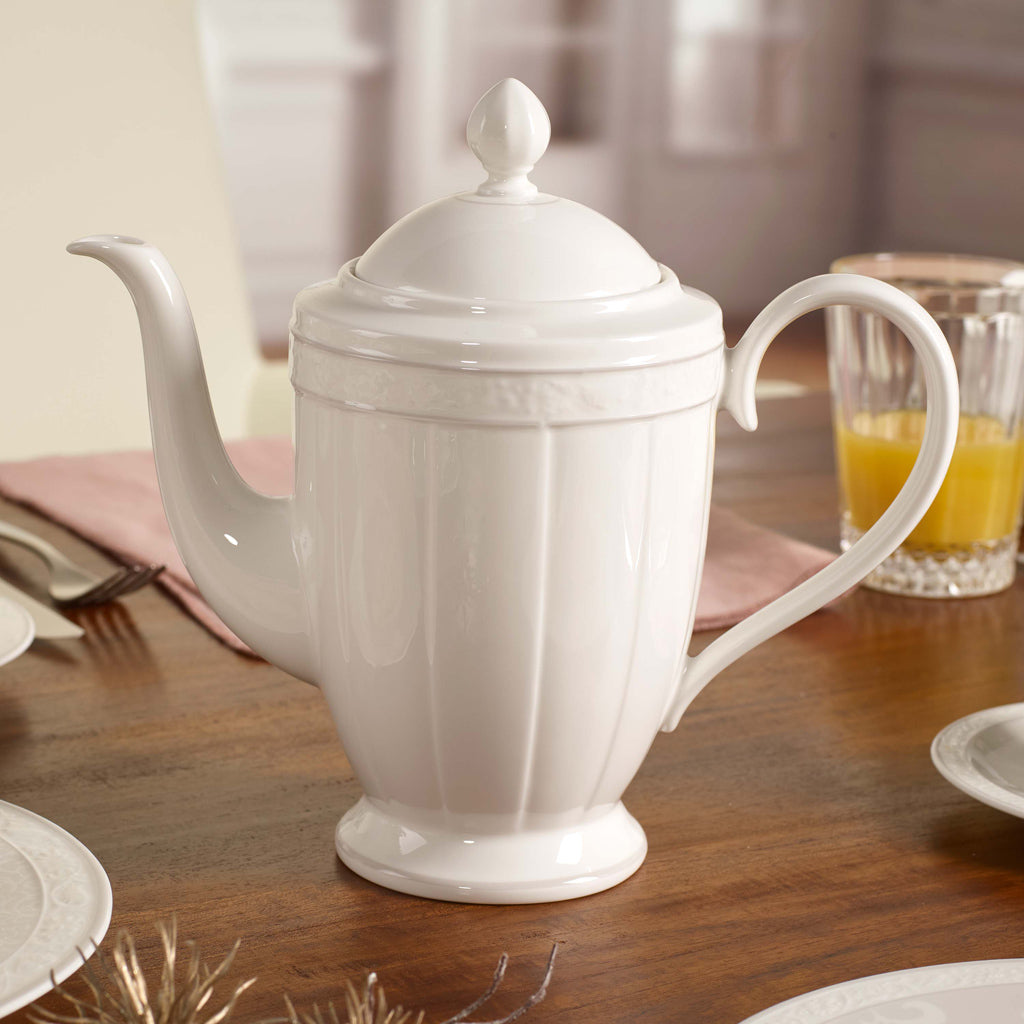 Grey Pearl Coffee/Tea Set- 15 Pcs for 6 Persons