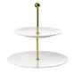 Metrochic Blanc Gifts Tray stand 27cm