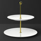 Metrochic Blanc Gifts Tray stand 27cm