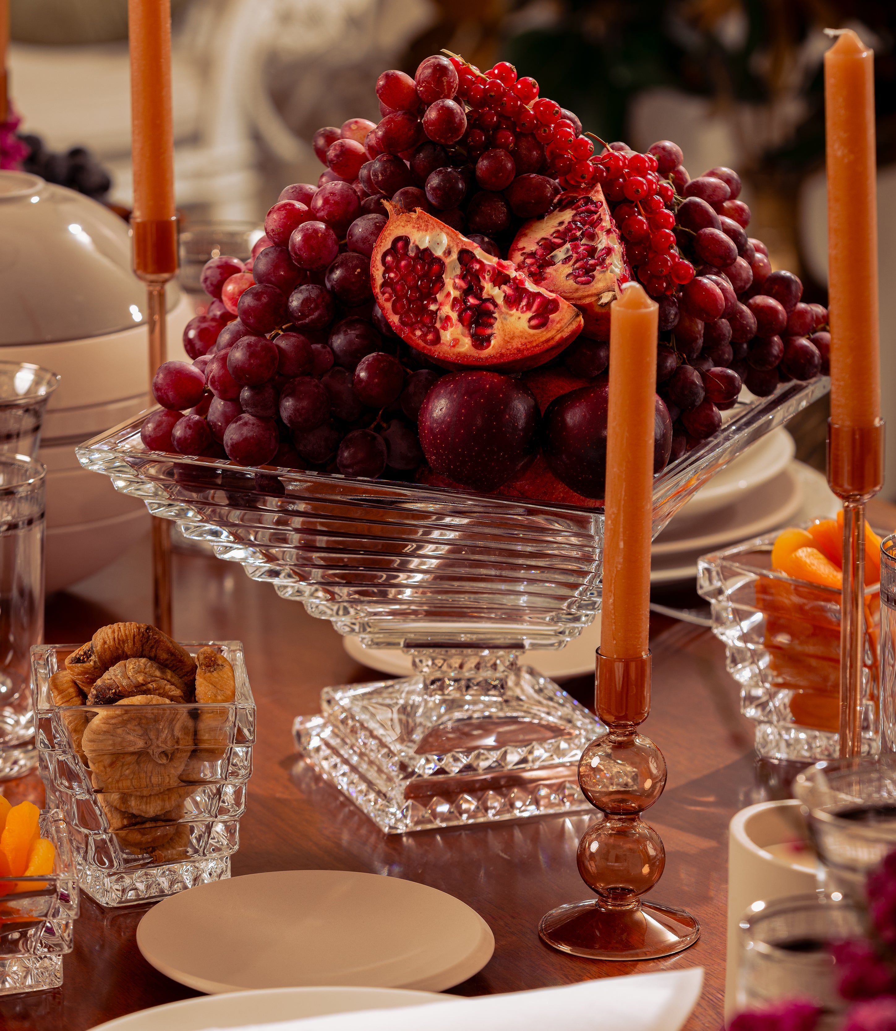 Spiral Crystal Rectangular Tray & Bowl– 3-Piece Set – Villeroy and