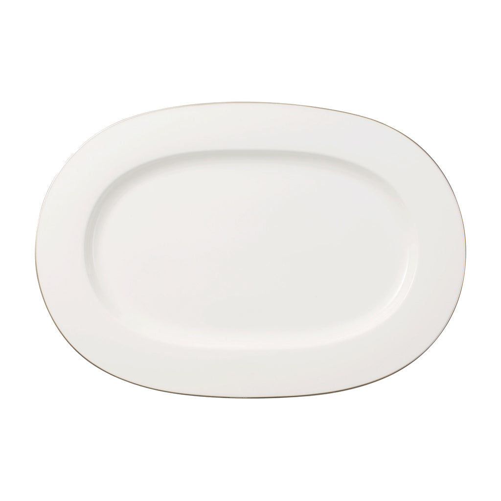 Anmut Platinum No. 1 Oval Platter 41cm