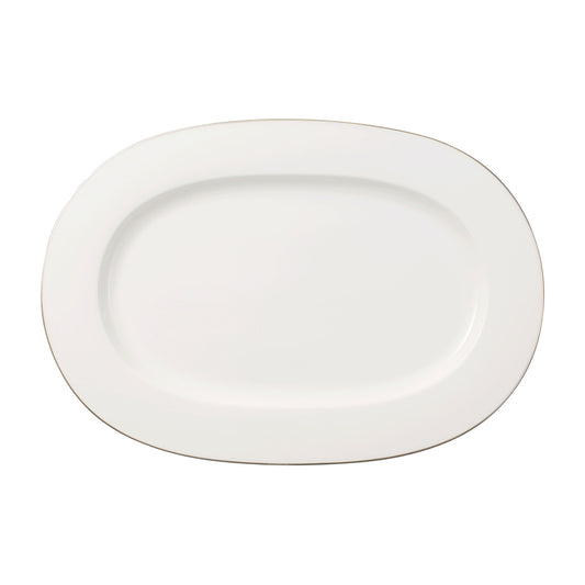 Anmut Platinum No. 1 Oval Platter 41cm