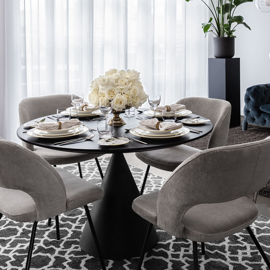 Anmut Gold Dinner Set- 38 Pcs for 6 Persons