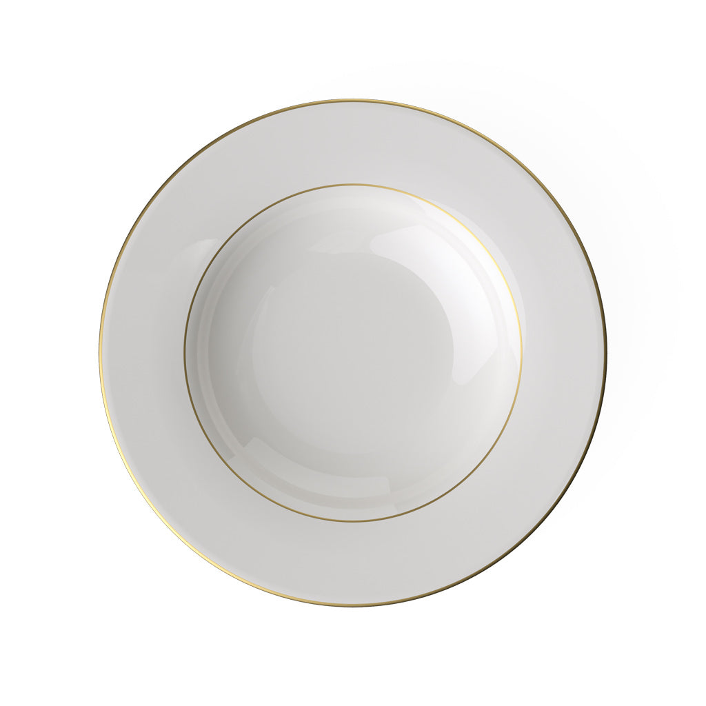 Anmut Gold Deep Plate 22cm