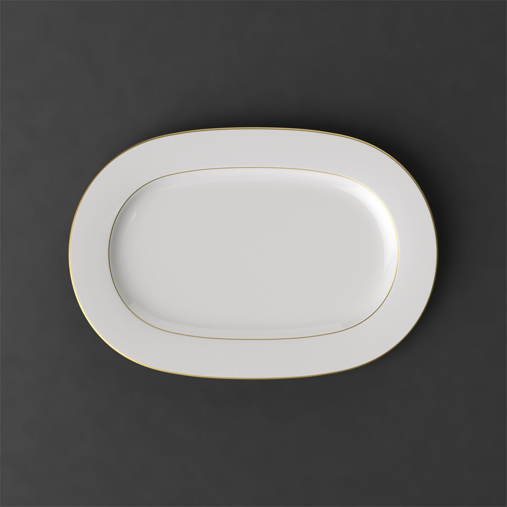 Anmut Gold Oval Platter 41cm