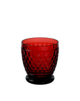 Boston Coloured Tumbler Red 200 ml - Set of 4