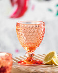 Boston Apricot White Juice Goblet 120 ml- Set of 4