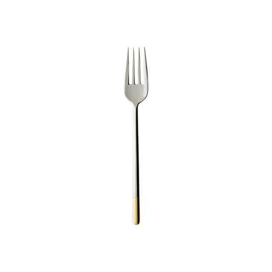 Ella Partgold Plated Serving Fork 24cm