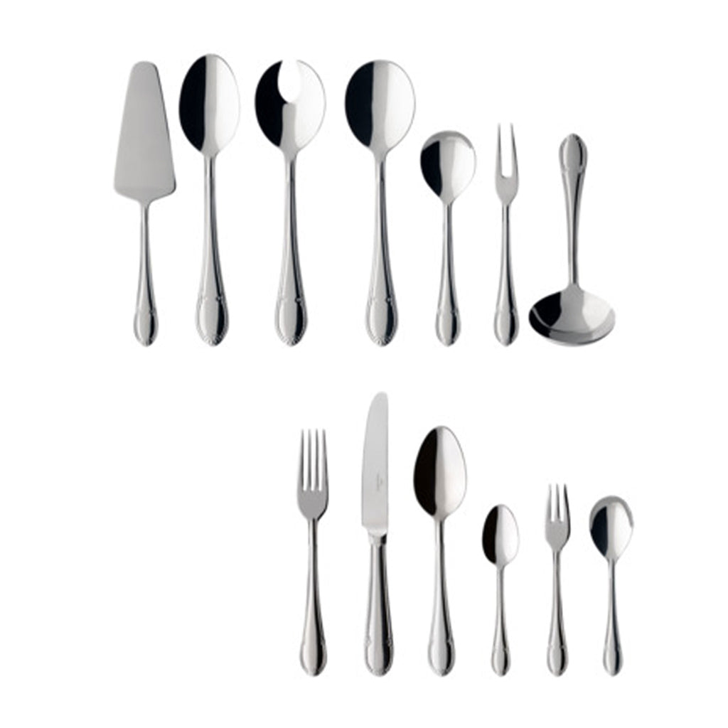 Mademoiselle Cutlery Set 12 Person Of 68 Pieces