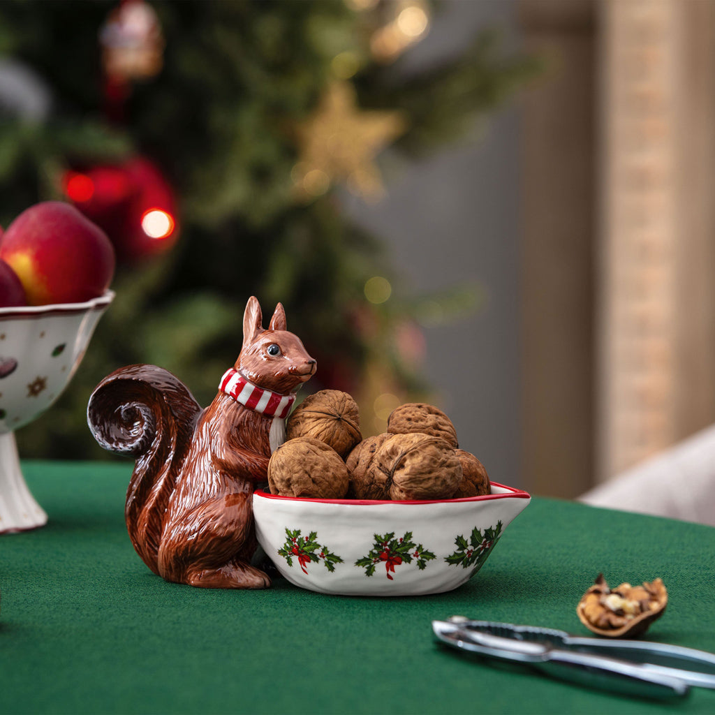 Toy's Delight Squirrel With Bowl