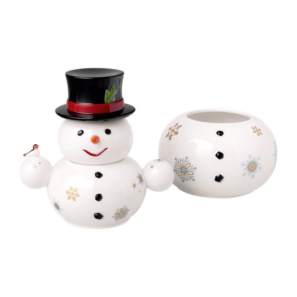 Christmas Toys Memory Snowman Jar