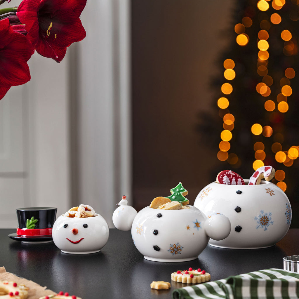 Christmas Toys Memory Snowman Jar