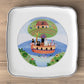 Charm & Breakfast Design Naif Square platter 30cm