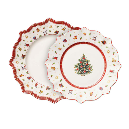 Toy's Delight Set of plates, 8 pieces.