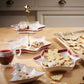 Winter Bakery Delight Tray Stand Holly