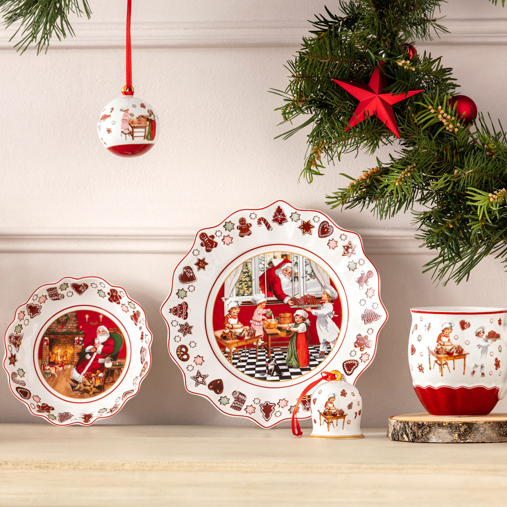 Annual Christmas Edition Salad Plate 2023 23cm Set of 6pcs