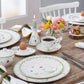 Colourful Spring Salad Plate 24cm