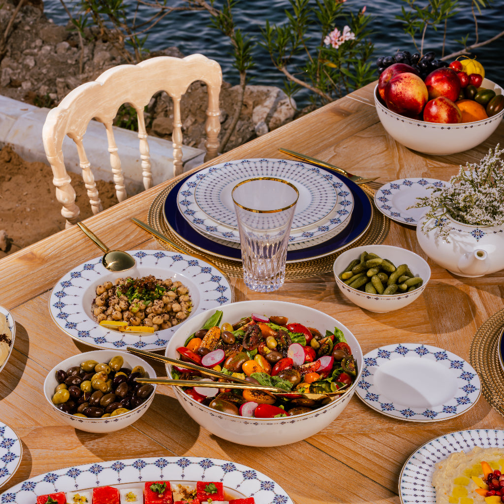 Azure Dinner Set- 38 Pcs for 6 Persons