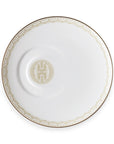 Geo Rose Beige & Gold Coffee/Tea Cup Saucer 18.5 cm
