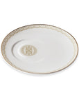 Geo Rose Beige & Gold Coffee/Tea Cup Saucer 18.5 cm