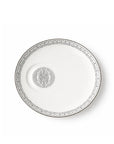 Geo Rose Grey & Platinum Espresso Set - 12 Pcs for 6 Person