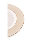 Geo Rose Beige & Gold Dinner Plate 28 cm