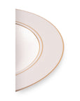 Geo Rose Beige & Gold Deep/Soup Plate 24.5 cm