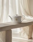 Geo Rose Beige & Gold Coffee & Tea Pot with Lid 1.2L