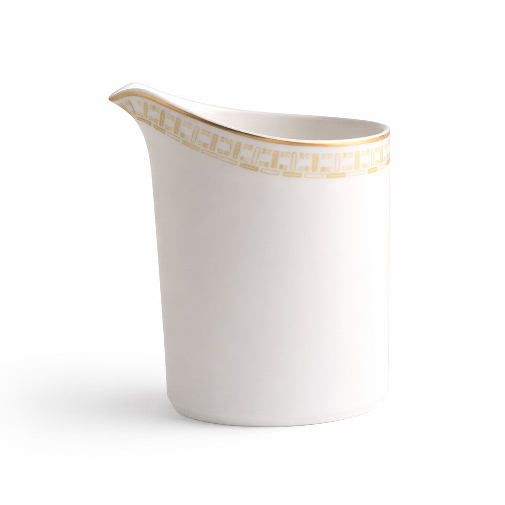 Geo Rose Beige &amp; Gold Creamer 0.22 L