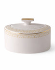 Geo Rose Beige & Gold Sugar Bowl with Lid 0.32 L