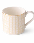 Geo Rose Beige & Gold Coffee Cup 0.22 L