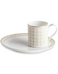 Geo Rose Beige & Gold Espresso Cup 0.08 L
