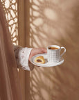 Geo Rose Grey & Platinum Espresso Cup 0.08 L