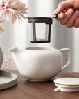 Afina Gold Teapot w. cover/filter 175x115x90mm/0.5l